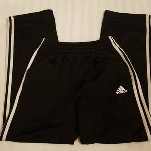 Addidas Boys Black Track Pant size L14/16